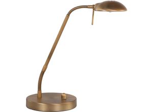 8712746096385 - Tischleuchte Tischlampe dimmbar LED Nachttischleuchte Leselampe bronze beweglich