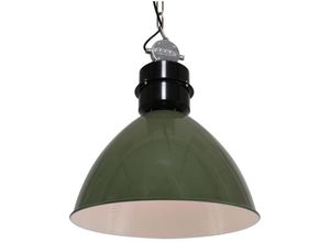 8712746102789 - Steinhauer - Sienna Fresh Dome Pendel-Deckenleuchten Olivgrün Schwarz glänzend Metall