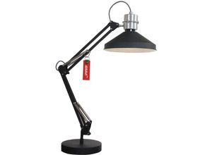 8712746102871 - Anne Light And Home - Tischlampe Zappa - Schwarz - 7702ZW - Transparent & Schwarz