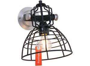 8712746108545 - Anne Light And Home - Wandlampe Markiii - Schwarz - 7875ZW - Stahl & Schwarz