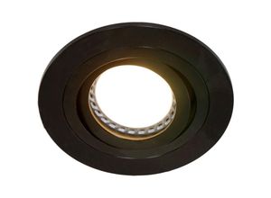 8712746113563 - Deckenstrahler Einbauleuchte Spot verstellbar Schlafzimmerleuchte schwarz d 10cm