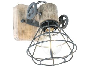 8712746123029 - Steinhauer - Anne Light and home wandlamp Guersey - holz - - 1578GR - Holz