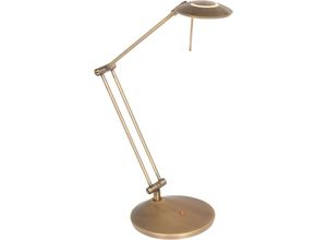 8712746127324 - Sienna Lighting - Sienna Zodiac LED-Schreibtisch-Arbeitsleuchte Bronze gebürstet Kunststoff matt