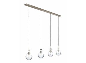 8712746127454 - Hängelamp Elegance led - leinen - metall - 1893ST - Leinen - Steinhauer