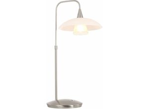 8712746132021 - Tischlamp Tallerken - leinen - metall - 2657ST - Leinen - Steinhauer