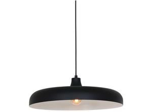 8712746132564 - Hängelampe Esstischleuchte Pendellampe schwarz weiß Wohnzimmerlampe H 120 cm