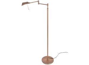 8712746135671 - - Stehleuchte Spotleuchte Wohnzimmerlampe led bronze dimmbar schwenkbar Metall