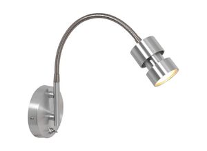 8712746145427 - Wandlamp Natasja led - leinen - metall - 3094ST - Leinen - Steinhauer