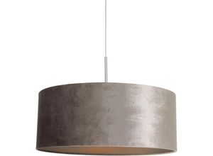 8712746146196 - Hängelamp Sparkled light - leinen - metall - 50 cm - E27 - 8149ST - Leinen - Steinhauer