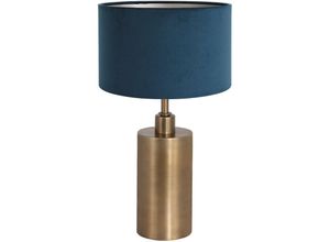 8712746151992 - Tischlamp Brass - bambus - metall - 30 cm - E27 - 7309BR - Bambus - Steinhauer