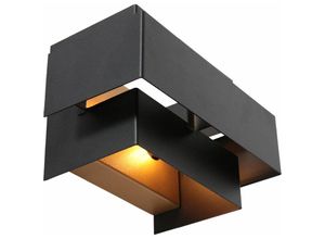 8712746152715 - Wandleuchte Lampe Flurleuchte LED indirekte Beleuchtung dimmbar schwarz gold