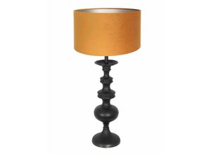 8712746166750 - Anne Light And Home - Tischlampe Lyons - Schwarz - 3484ZW - Gold & Schwarz