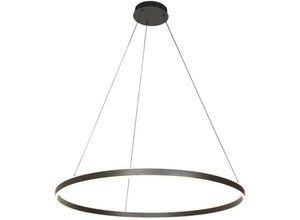 8712746171686 - Hängelamp Ringlux - metall - metall - 100 cm - Eingebaut (led) - 3676ZW - Metall - Steinhauer