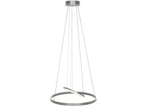 8712746173161 - hängelamp Ringlux - leinen - metal - 60 cm - Eingebaut (LED) - 3514ST