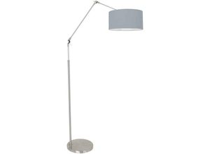 8712746175332 - Stehlamp Prestige chic - leinen - metall - 3937ST - Leinen - Steinhauer