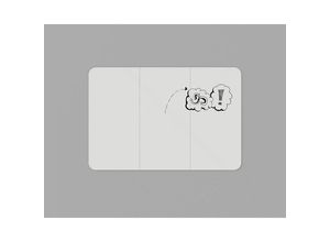 8712752105859 - Design-XXL-Whiteboard VisuWall HxB 1980 x 2940 mm weiß