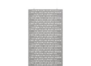 8712752111164 - eurokraft basic Akustik-Paneel zur Deckenmontage HxB 2000 x 1200 mm abgehängt hellgrau ab 10 Stk