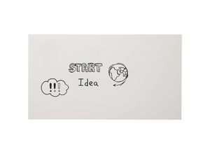 8712752113427 - Smit Visual - Rahmenloses Whiteboard - 98 x 198 cm - Erweiterbar & nur 4 mm dick