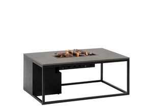 8712757459087 - COSI Feuertisch Cosiloft 120 schwarz grau Loungetisch Gartentisch Feuerstelle