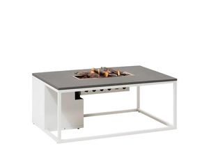 8712757459094 - COSI Feuertisch Cosiloft120 weiß Loungetisch Gartentisch Feuerstelle