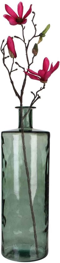 8712799302587 - Guan Flaschenvase - H75 x Ø25 cm - Recyceltes Glas - Grün