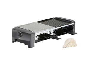 8712836320765 - Princess Raclette-Steingrill mit 8 Pfannen 1300 w 162820 - Schwarz