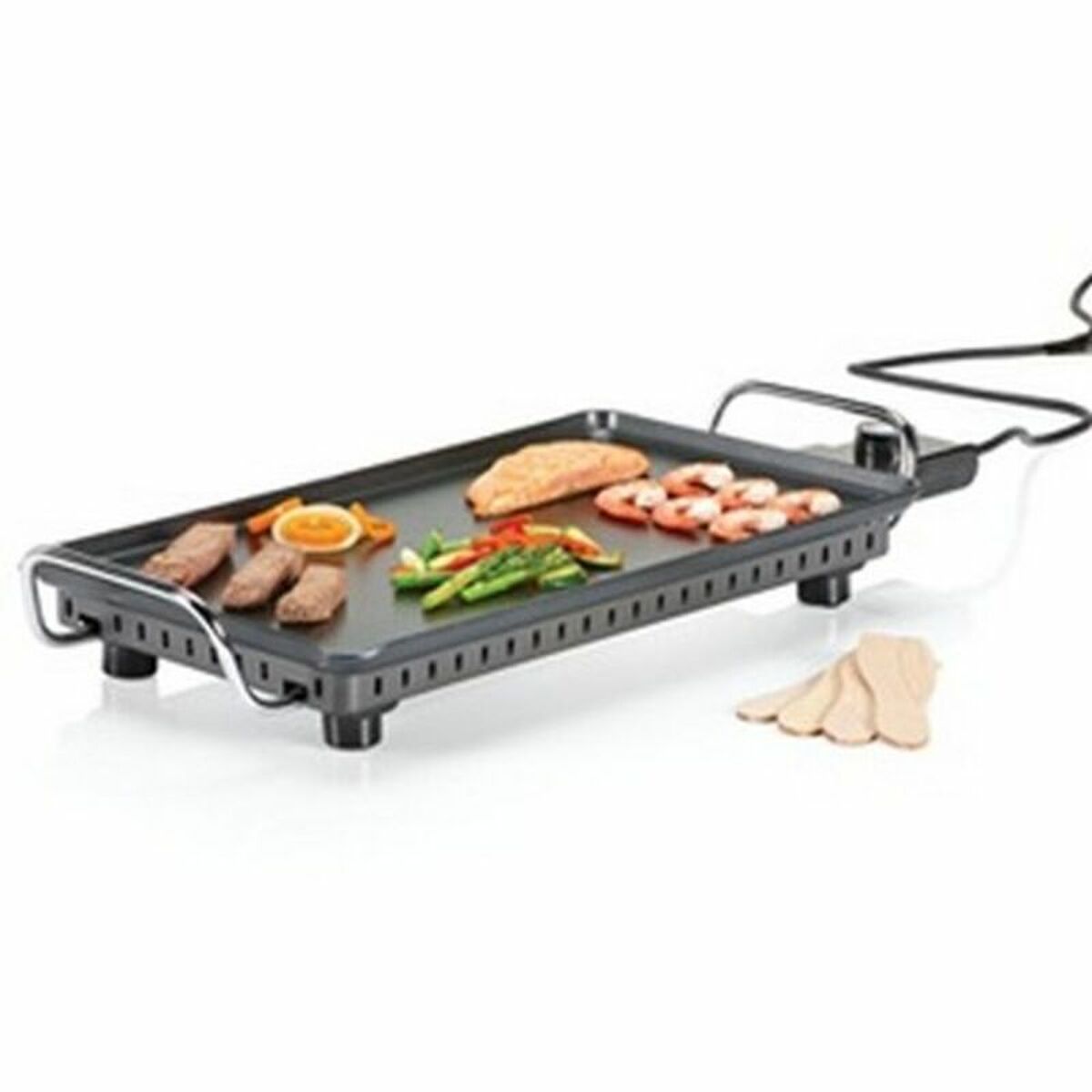 8712836322349 - Grill 2500 W Schwarz Grau