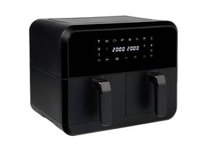 8712836981096 - Heißluft-Fritteuse 2400 W mit Display Schwarz