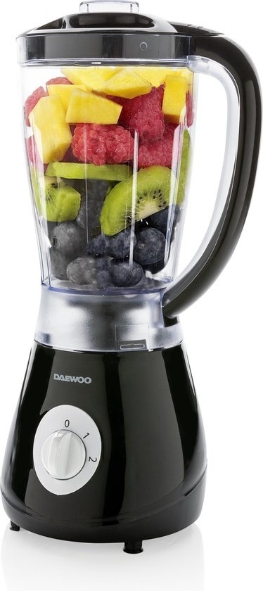 8712837882002 - DKB350BK Mixer - 125 Liter - Edelstahlklingen - Smoothie-Maker - Schwarz