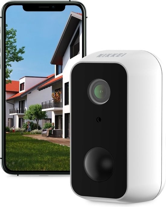 8712837882200 - CAM5 Outdoor Sicherheitskamera - Drahtlos - Full HD IP Außenkamera mit WiFi - Bewegungssensor und Nachtsicht - Wasserdicht (IP65) - Smart App