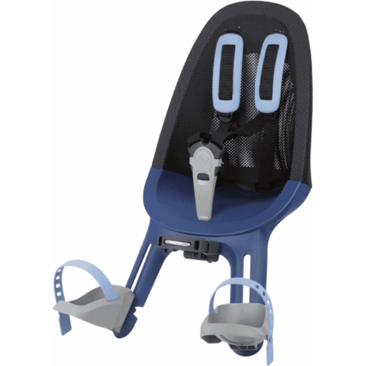 8712864438517 - Air Vorderes Kindersitz Schwarz Blau für Fahrräder bis 15 kg