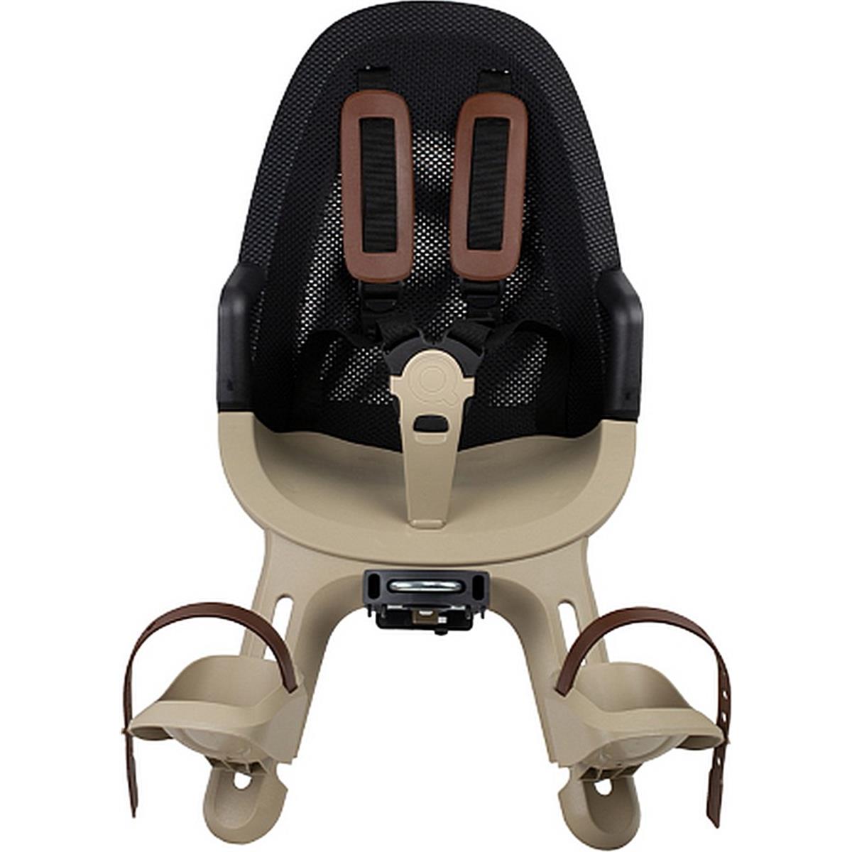 8712864438623 - Air Front Kindersitz - Leicht und Sicher Schwarz Cappuccino bis 15 kg