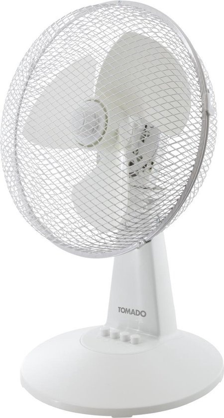 8712876500806 - TFT3001W - Tischventilator - 45 cm hoch - 3 Geschwindigkeiten - Weiß