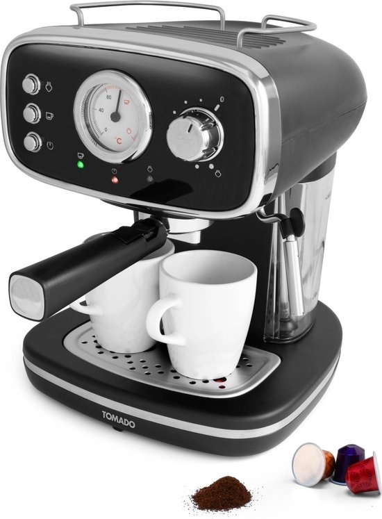 8712876500905 - TPM1501B - Kaffeemaschine Kolbenmaschine - 12 L Fassungsvermögen - Filterkaffee - Kaffeetassen - Schwarz