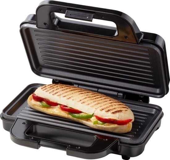 8712876501599 - Tomado TGP2001S - XXL-Sandwicheisen - Panini-Grill - Grillgerät - Antihaftbeschichtung - 900 Watt - Schwarz Edelstahl