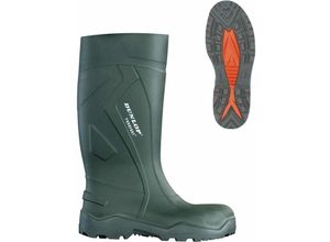 8713197027096 - Sicherheitsgummistiefel Purofort+ full safety S5 src Gr 44 grün - grün - Dunlop