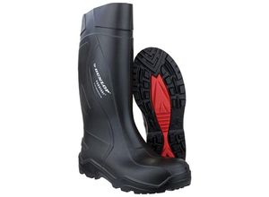 8713197031307 - Unisex Gummistiefel Baustiefel Sicherheitsstiefel Purofort+ S5 schwarz 39 - Dunlop