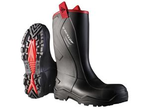 8713197044963 - Stiefel Purofort+ Rugged full safety C762043CH din en iso 20345 S5 schw 44 - Dunlop