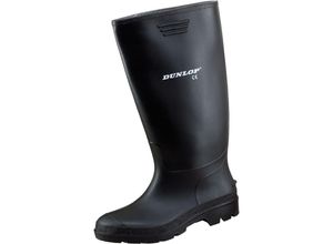 8713197301059 - Schwarz pvc Gummistiefel Größe 35 hoch oben schwarz Dunlop