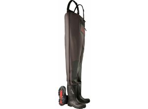 8713197547617 - Stiefel Purofort+ Wathose schwarz Gr 46 - schwarz - Dunlop