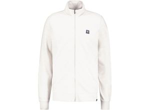 8713215631182 - GARCIA Sweatjacke Baumwolle Stehkragen für Herren beige XL