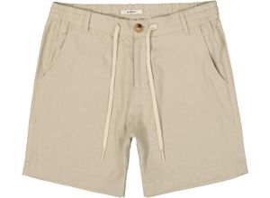 8713215870437 - GARCIA Shorts Leinenanteil Tunnelzug für Herren beige S