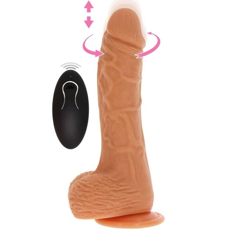 8713221827999 - - UP&DOWN ROTIERENDE VIBR-DILDO-HAUT