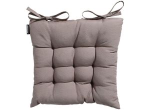 8713229133740 - - Sitzkissen Panama 46x46 cm Taupe Taupe