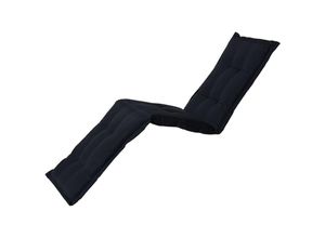 8713229141813 - - Sonnenliegen-Auflage Panama 200x60 cm Schwarz Schwarz