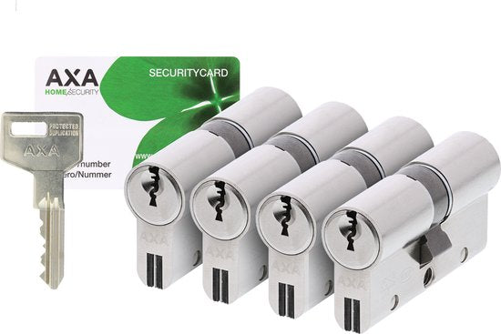 8713249260457 - AXA Doppelsicherheitszylinder (Xtreme Security) 30-30 mm 4 Stück gleichschließend - SKG*** 8713249260457 - AXA Doppelsicherheitszylinder (Xtreme Security) 30-30 mm 4 Stück gleichschließend - SKG***