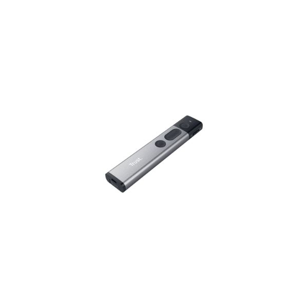 8713439233339 - Kazun Aluminium Wireless Presenter - PrÃ¤sentations-Fernsteuerung - 4 Tasten - HF