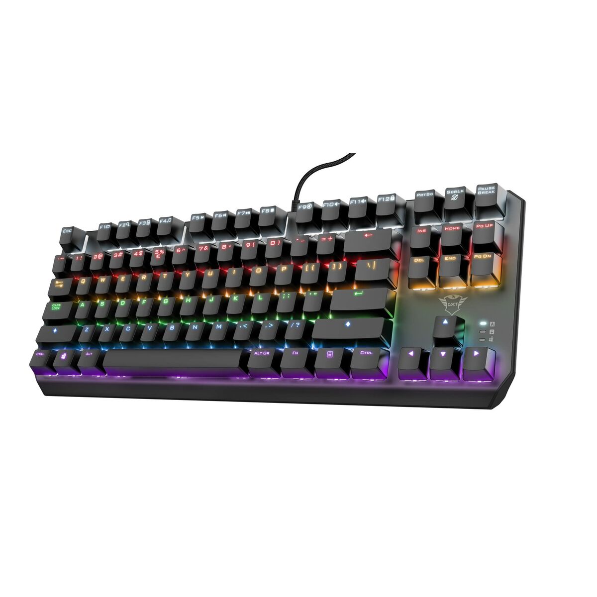 8713439244076 - Gaming Tastatur 24407 Schwarz Qwerty Spanisch