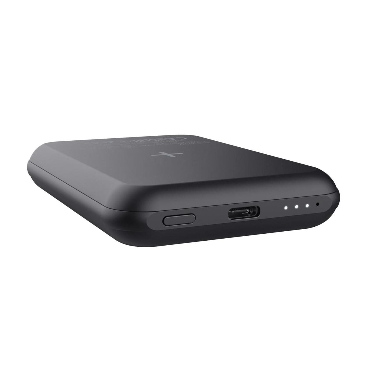 8713439248777 - Magno Magnetic Wireless Powerbank (Akku) - schwarz - 5000 mAh