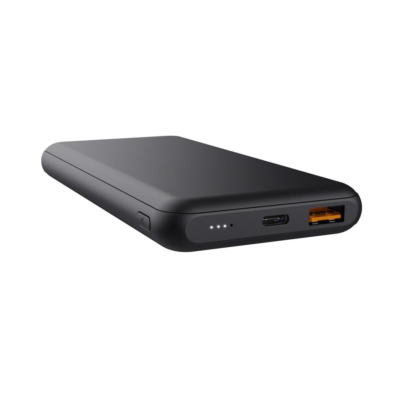 8713439248791 - Redoh power bank - fast - Li-pol - 4 pin USB Type A (QC 30) 2 x 24 pin USB-C (PD) - 18 Watt Powerbank (Akku) - schwarz - 10000 mAh